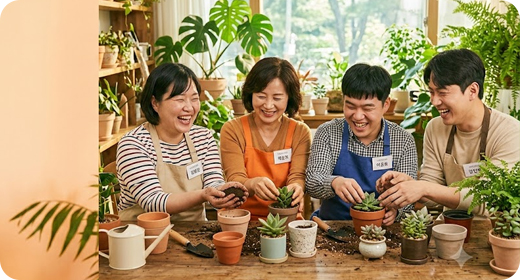우리이웃장애인자립생활센터의 핵심 전략 중 주간활동센터 운영 관련 사진